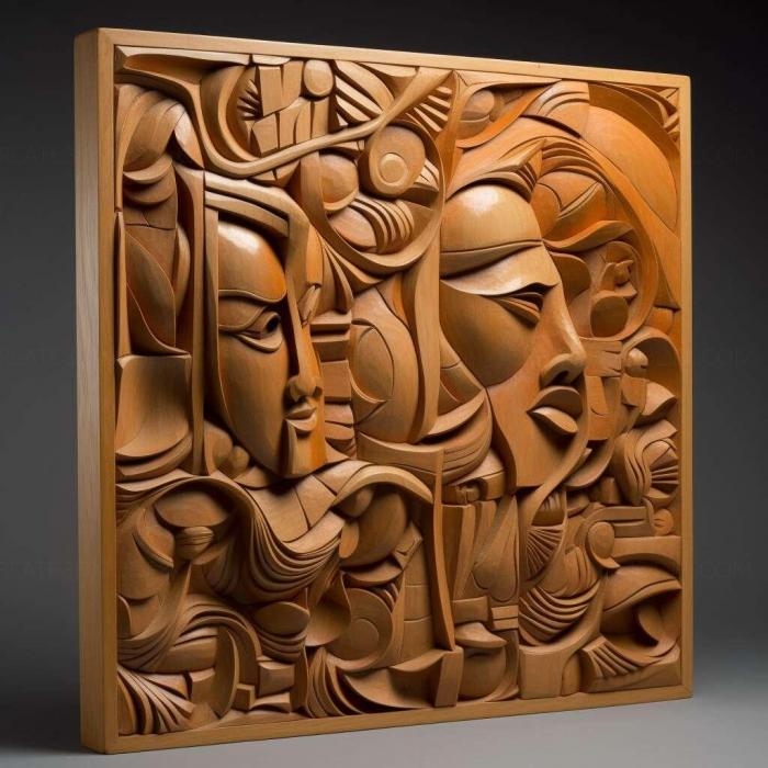 نموذج ثلاثي الأبعاد لآلة CNC 3D Art 